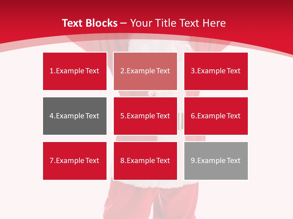 Sign Claus Hat PowerPoint Template