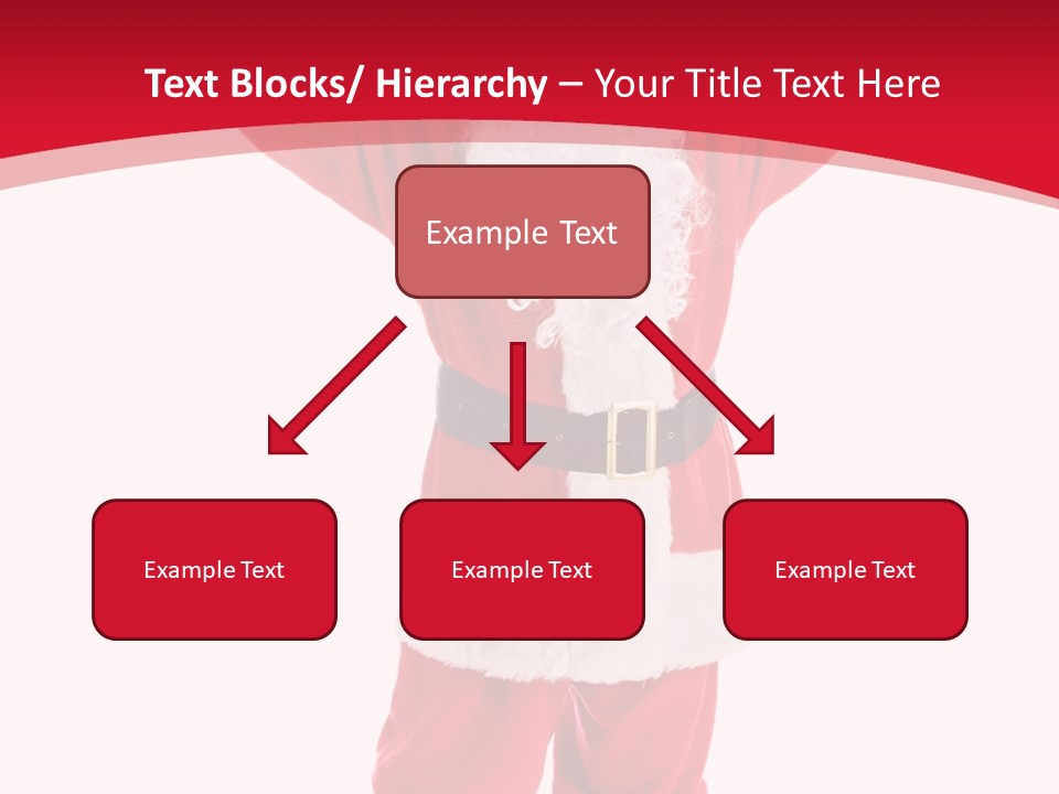 Sign Claus Hat PowerPoint Template