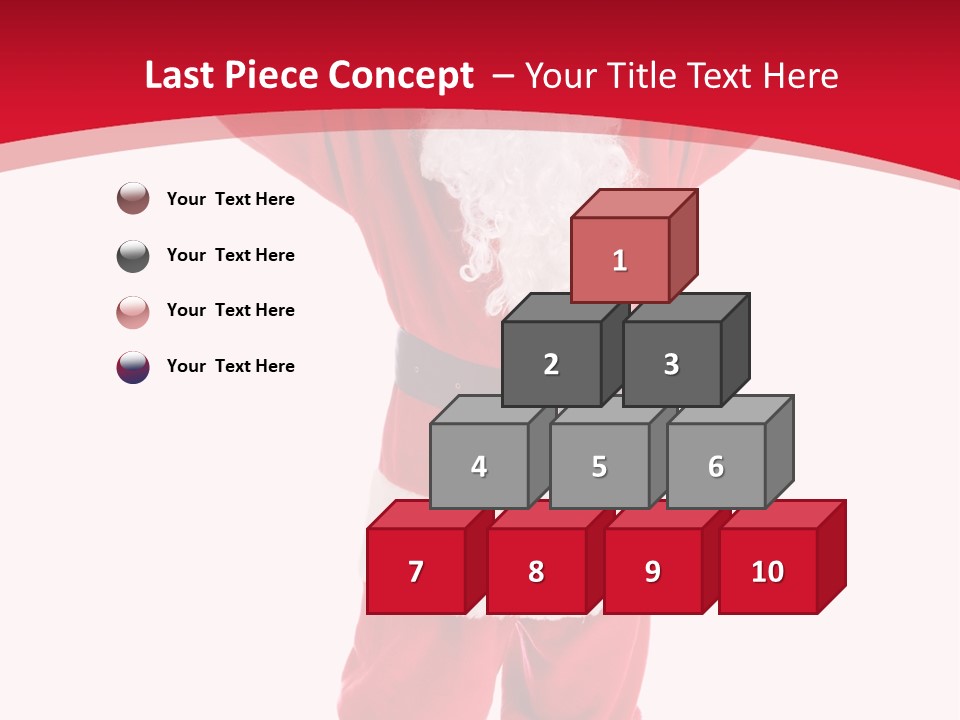 Sign Claus Hat PowerPoint Template