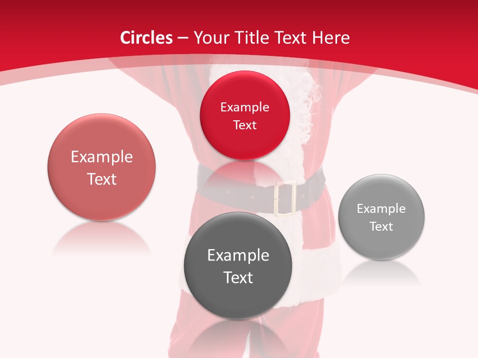 Sign Claus Hat PowerPoint Template