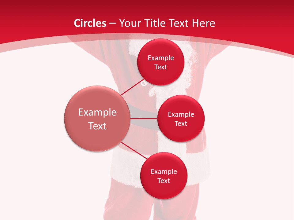 Sign Claus Hat PowerPoint Template