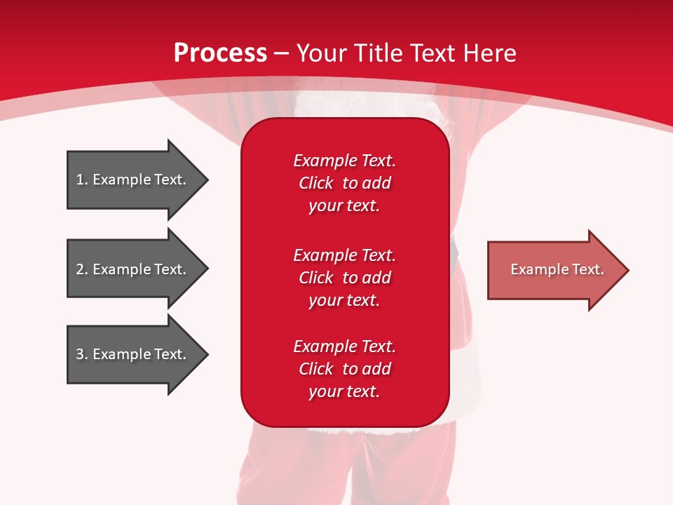 Sign Claus Hat PowerPoint Template