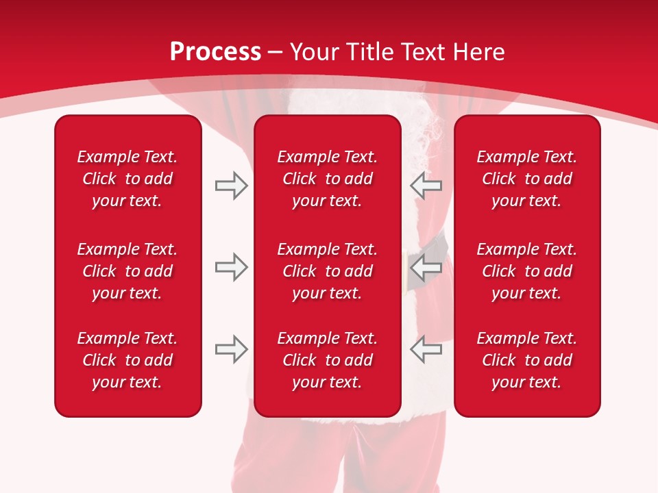 Sign Claus Hat PowerPoint Template