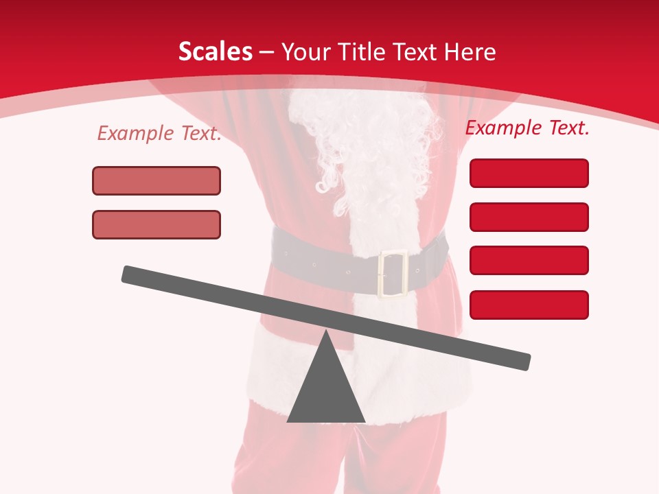 Sign Claus Hat PowerPoint Template