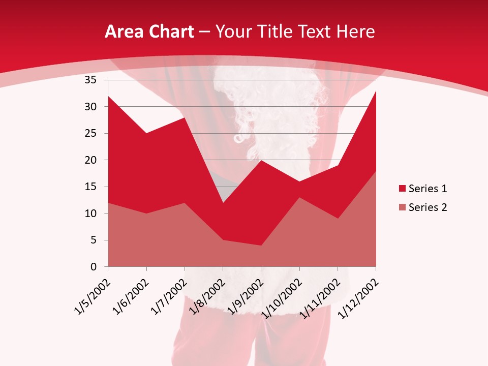 Sign Claus Hat PowerPoint Template