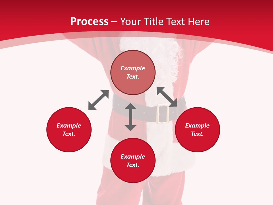 Sign Claus Hat PowerPoint Template