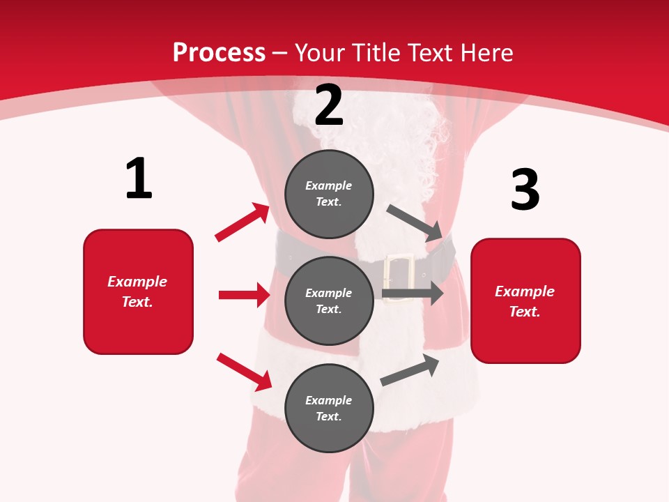 Sign Claus Hat PowerPoint Template