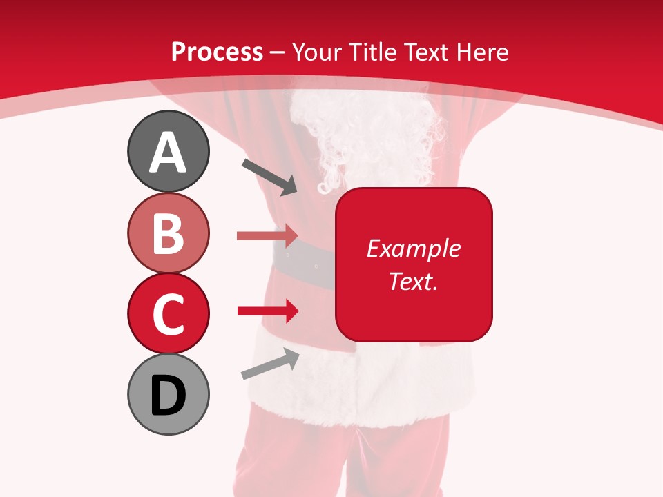 Sign Claus Hat PowerPoint Template