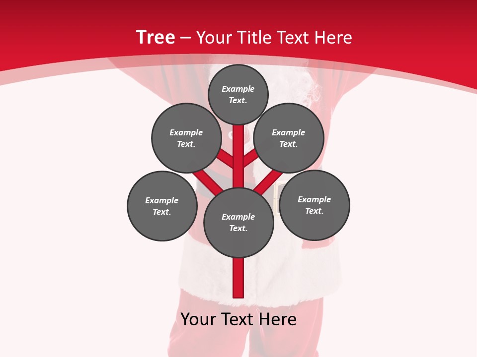 Sign Claus Hat PowerPoint Template