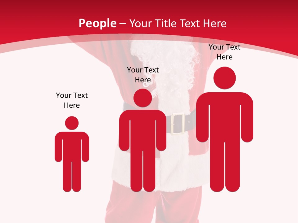 Sign Claus Hat PowerPoint Template