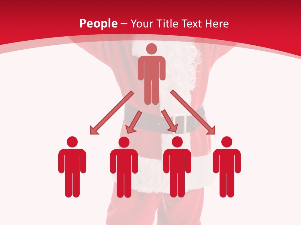 Sign Claus Hat PowerPoint Template