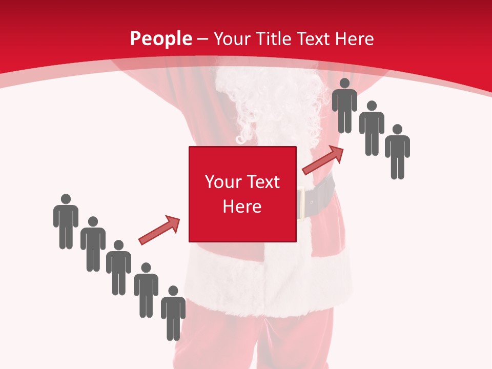 Sign Claus Hat PowerPoint Template