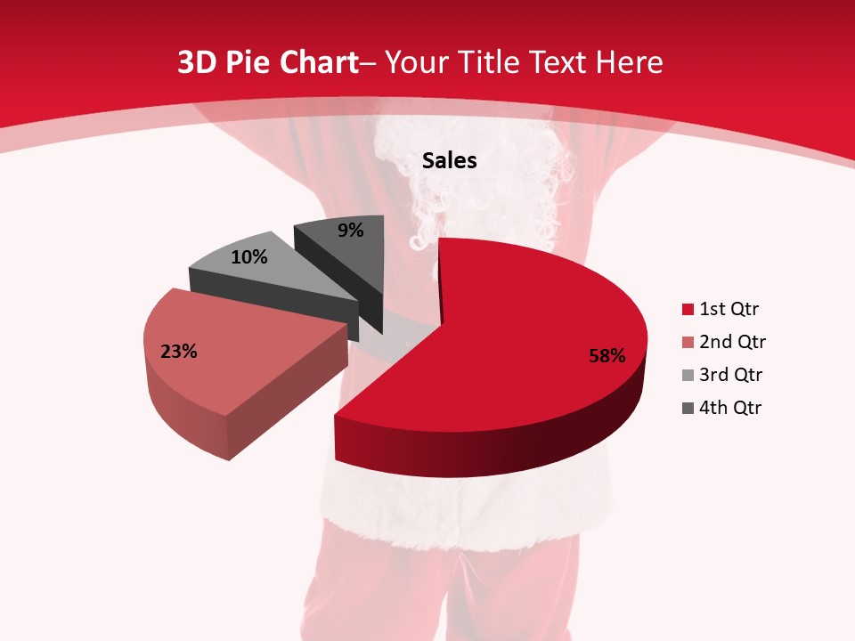 Sign Claus Hat PowerPoint Template