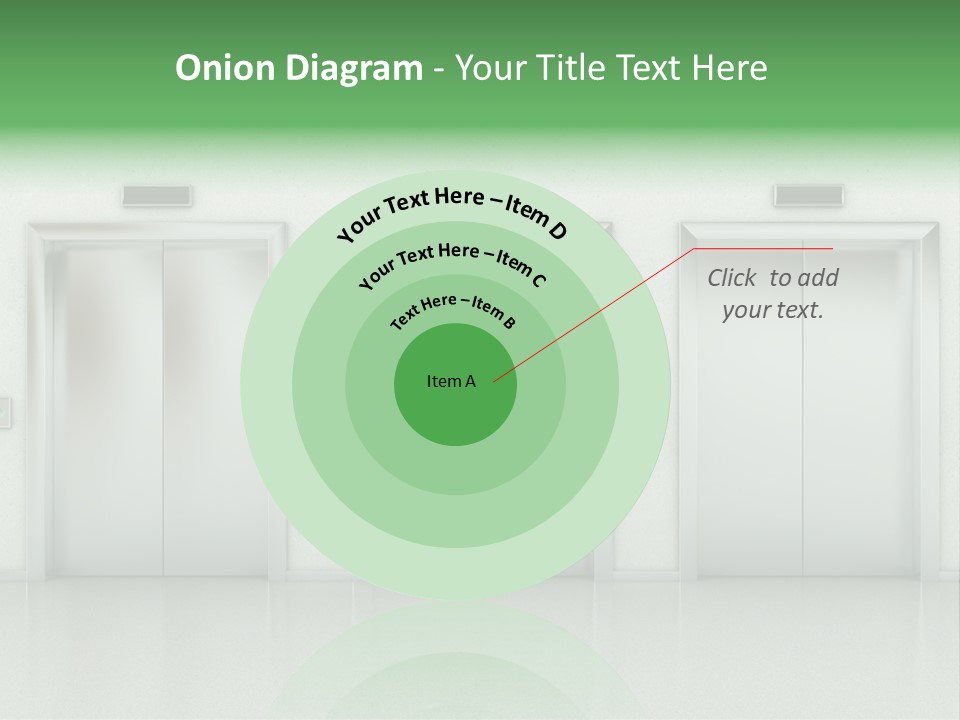Metal Contemporary Office Building PowerPoint Template
