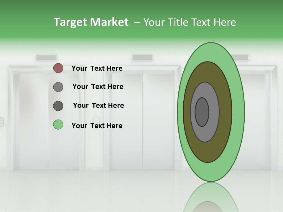 Metal Contemporary Office Building PowerPoint Template