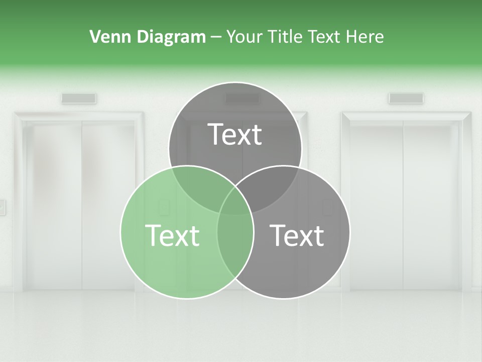 Metal Contemporary Office Building PowerPoint Template