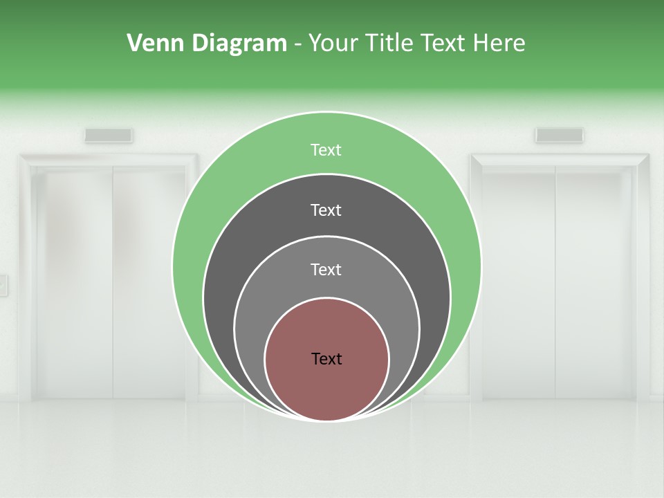 Metal Contemporary Office Building PowerPoint Template