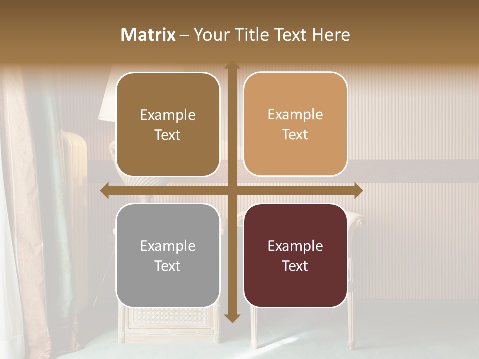 Armchair Space Home PowerPoint Template