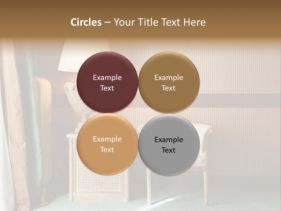 Armchair Space Home PowerPoint Template