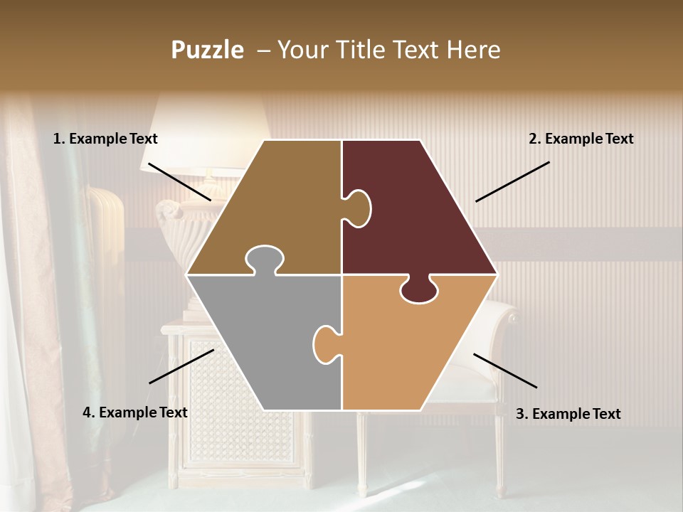 Armchair Space Home PowerPoint Template