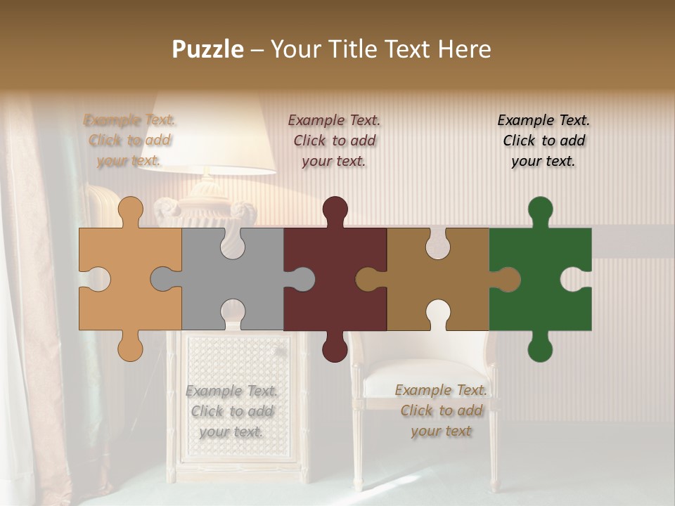 Armchair Space Home PowerPoint Template