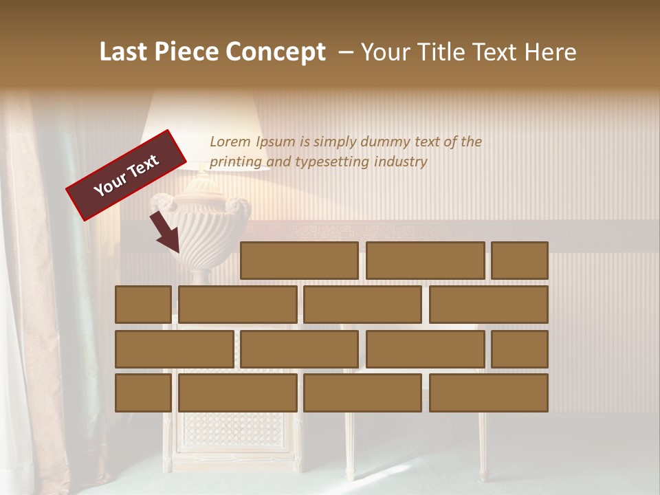 Armchair Space Home PowerPoint Template