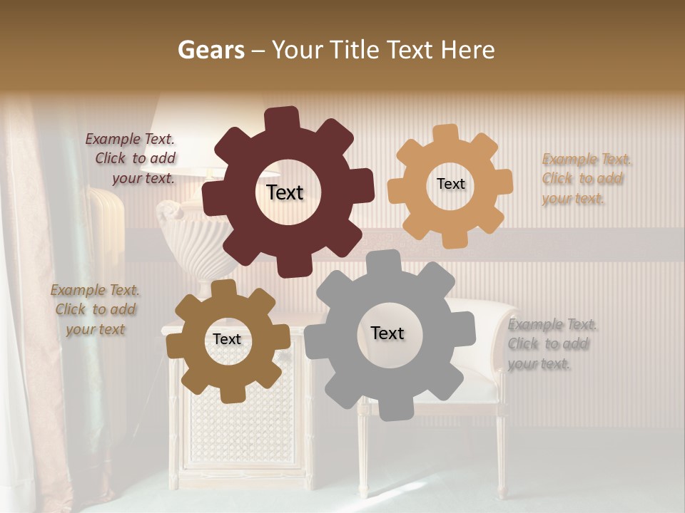 Armchair Space Home PowerPoint Template