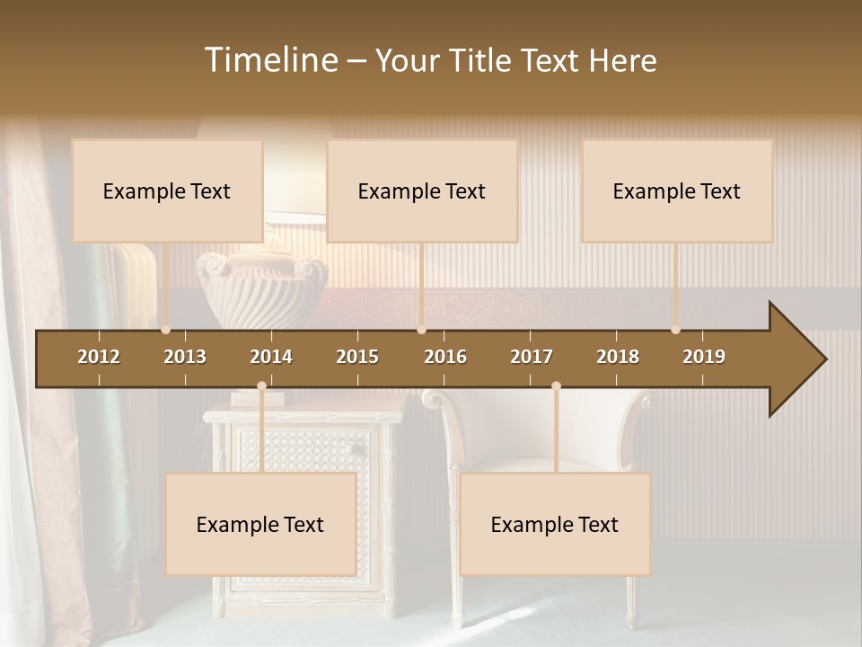 Armchair Space Home PowerPoint Template