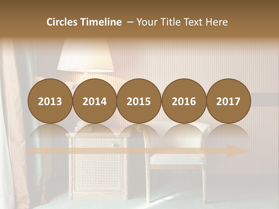 Armchair Space Home PowerPoint Template