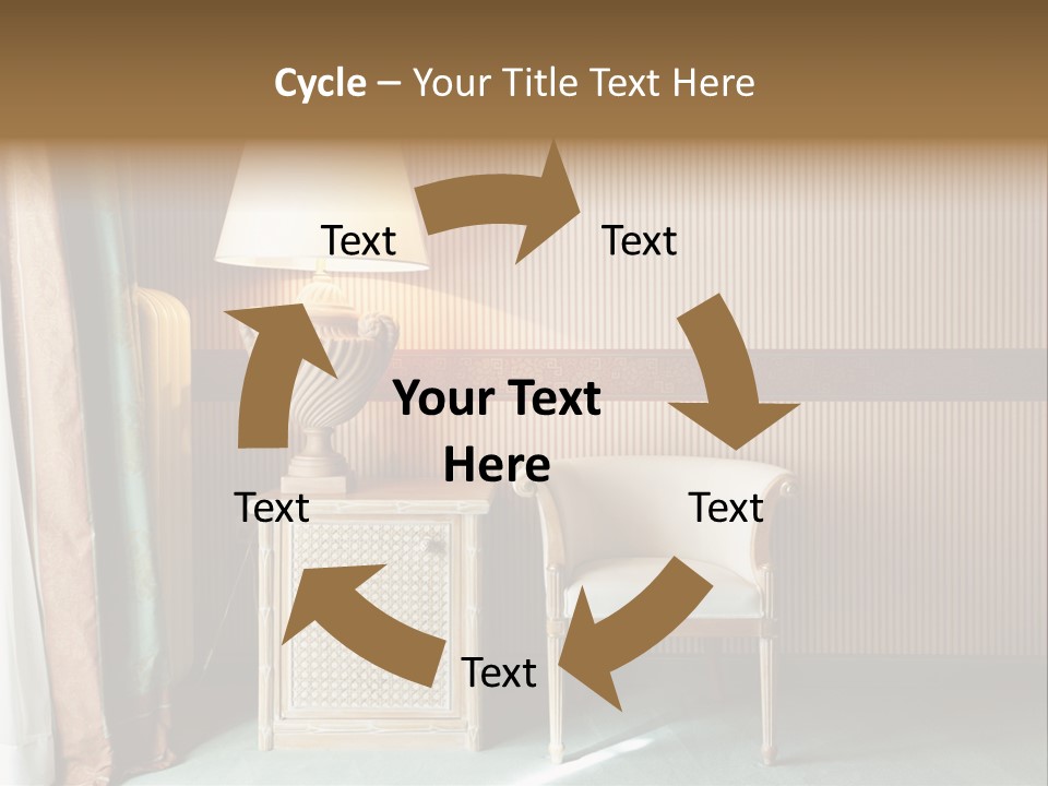 Armchair Space Home PowerPoint Template