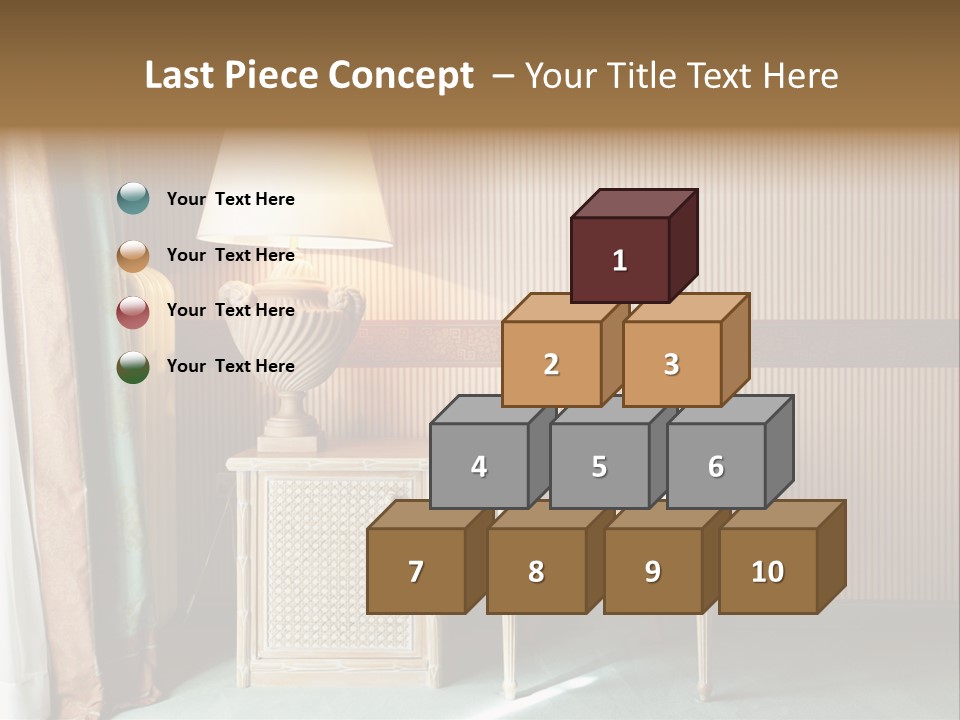 Armchair Space Home PowerPoint Template