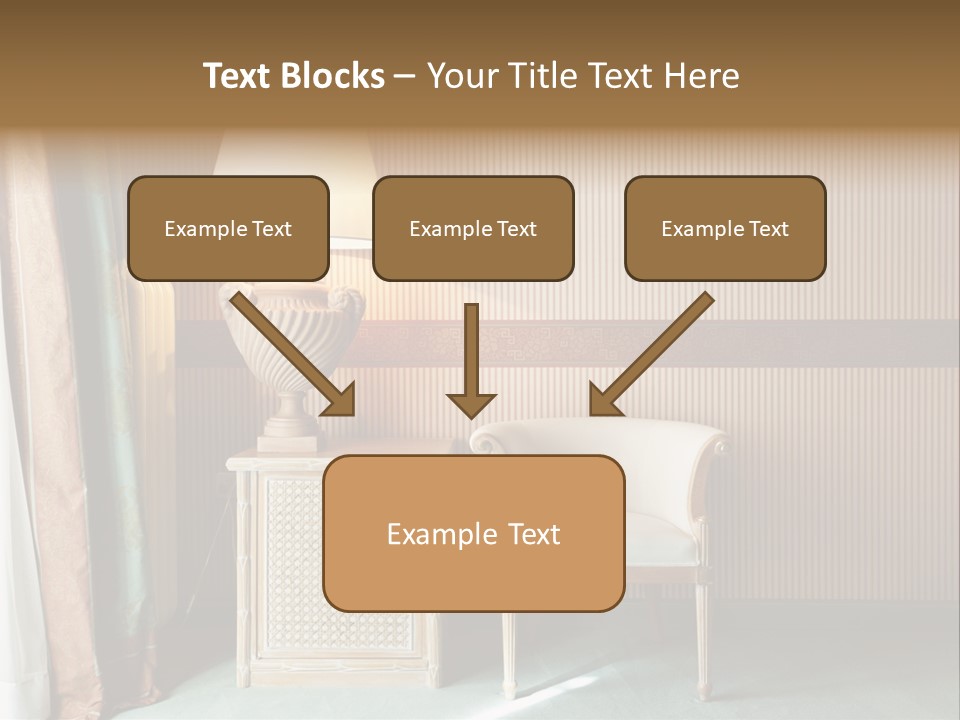 Armchair Space Home PowerPoint Template