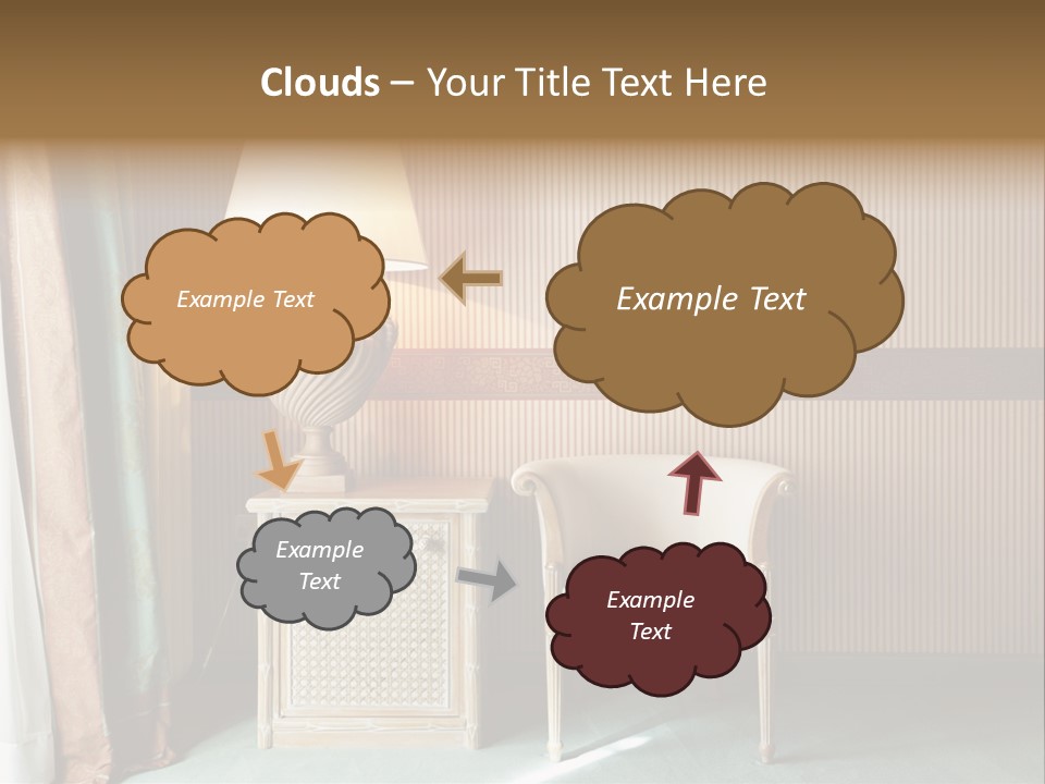 Armchair Space Home PowerPoint Template