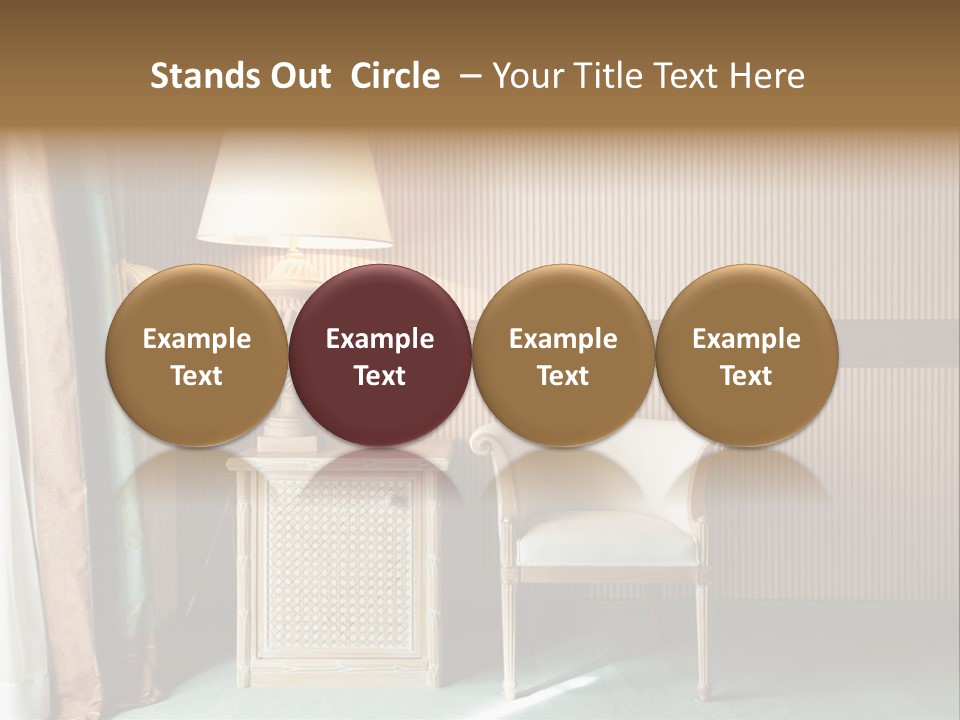 Armchair Space Home PowerPoint Template