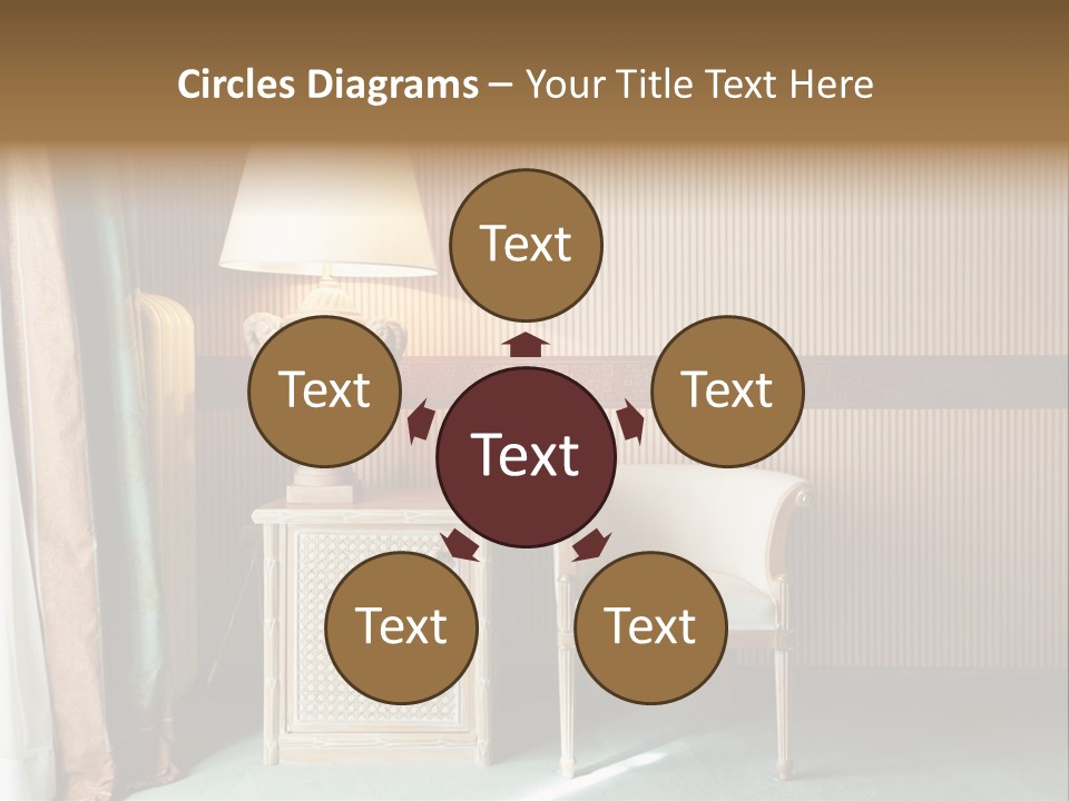 Armchair Space Home PowerPoint Template