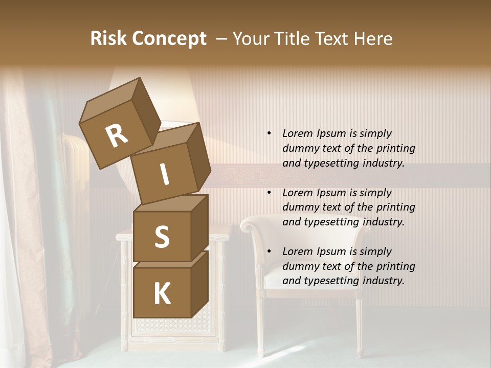 Armchair Space Home PowerPoint Template