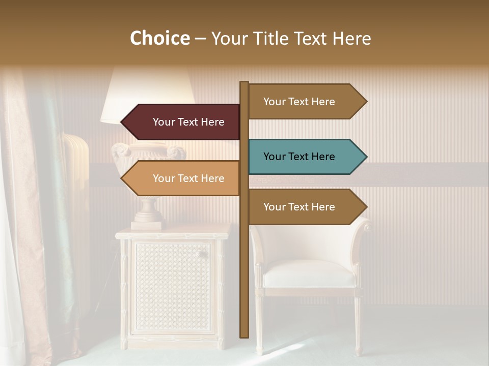 Armchair Space Home PowerPoint Template