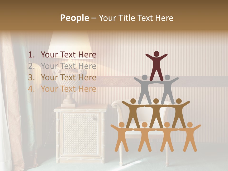 Armchair Space Home PowerPoint Template