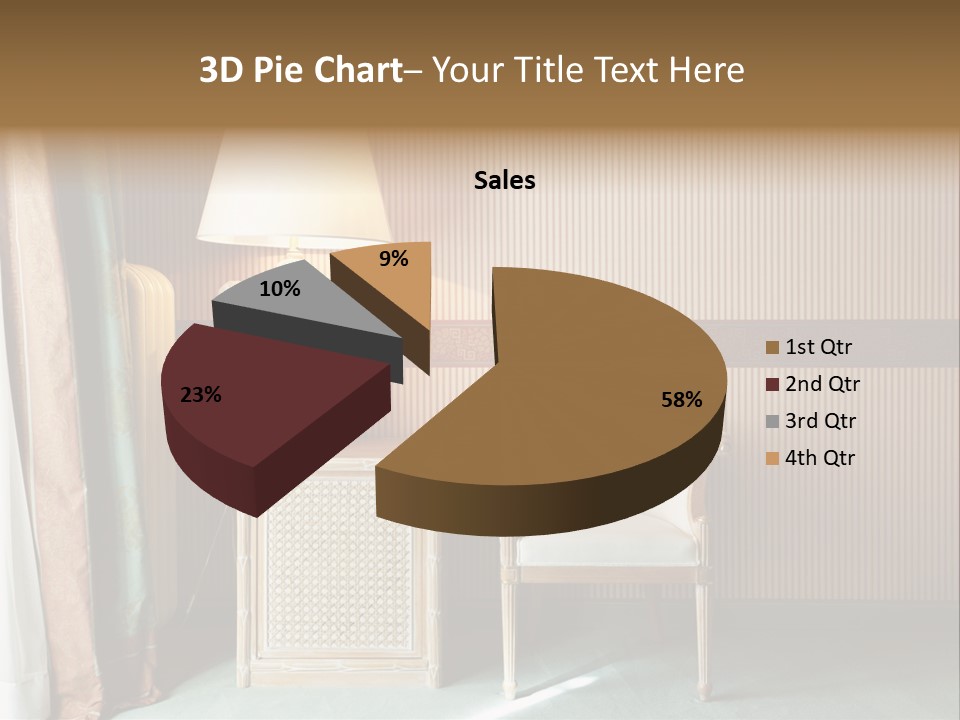 Armchair Space Home PowerPoint Template