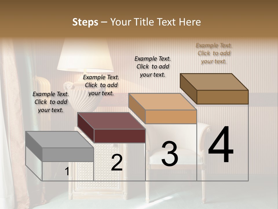 Armchair Space Home PowerPoint Template