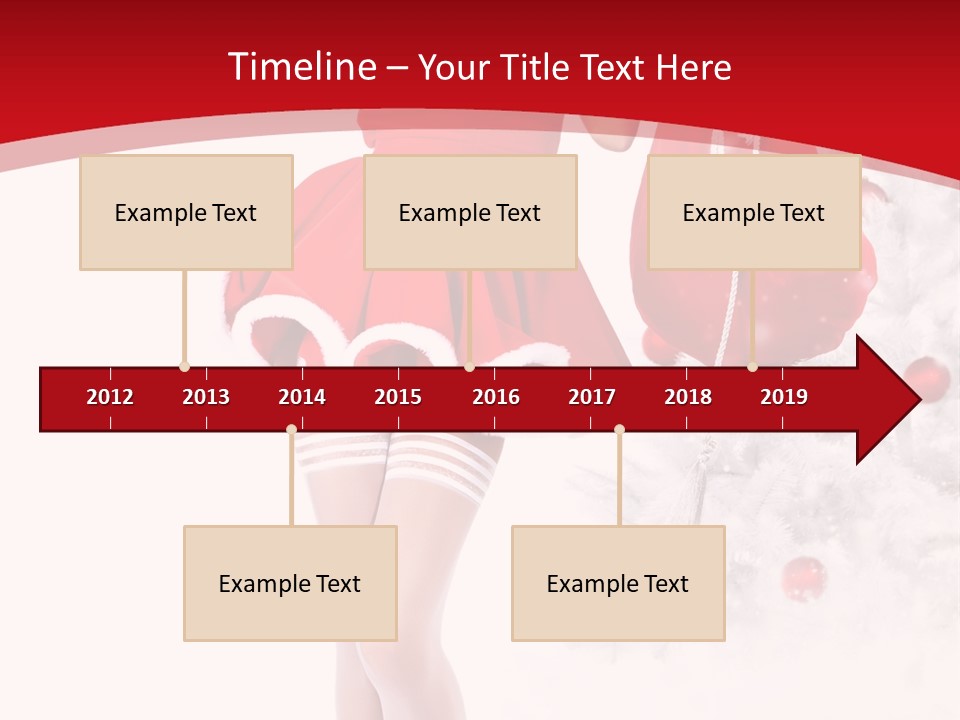 Sensual Portrait Woman PowerPoint Template