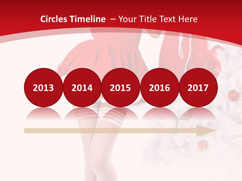 Sensual Portrait Woman PowerPoint Template