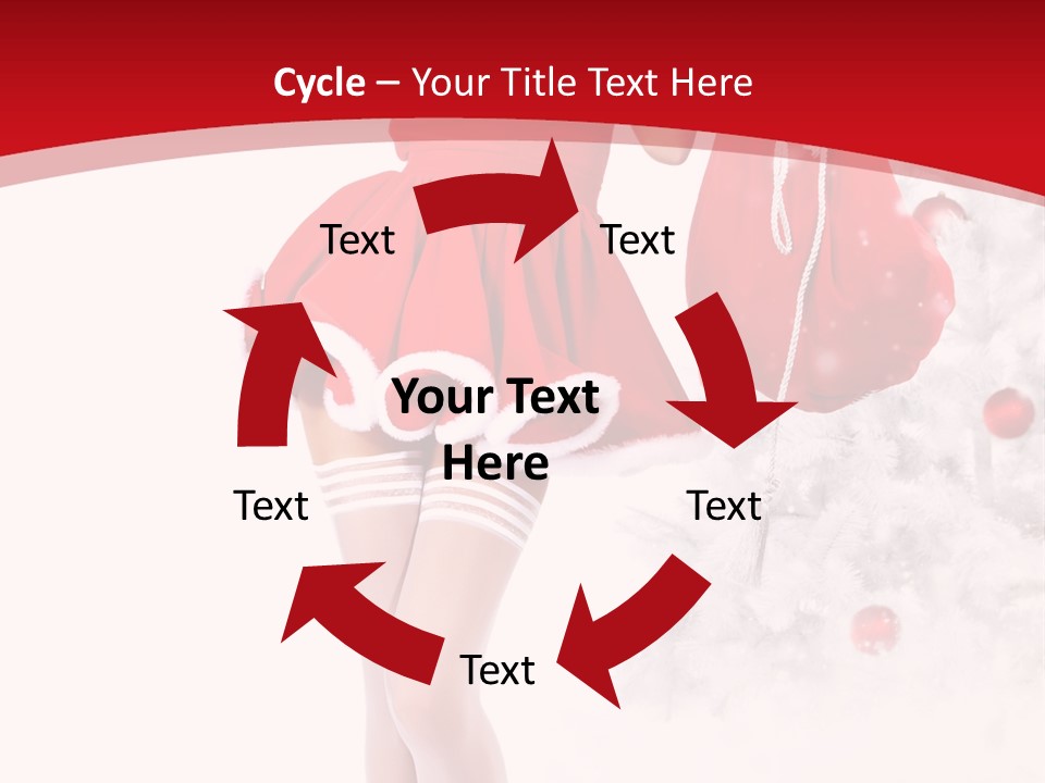 Sensual Portrait Woman PowerPoint Template