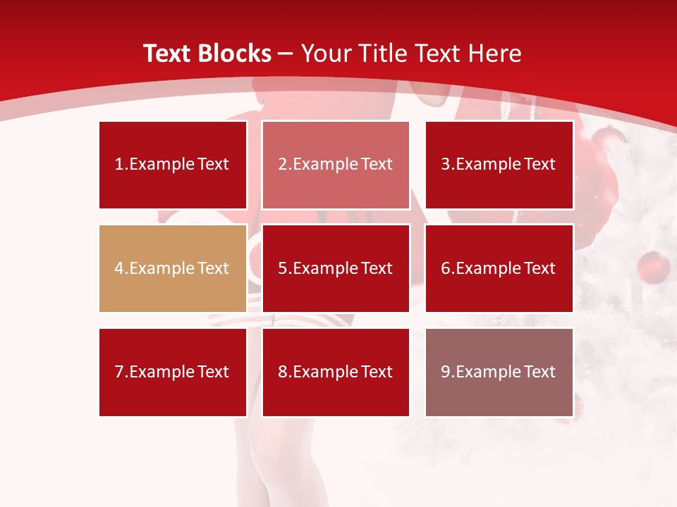 Sensual Portrait Woman PowerPoint Template