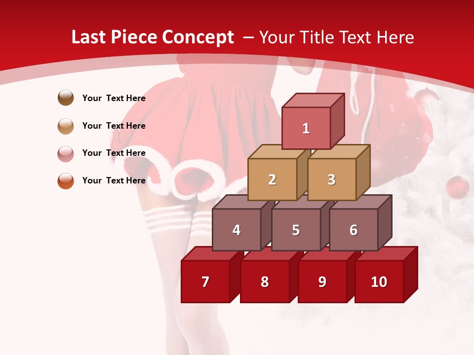 Sensual Portrait Woman PowerPoint Template