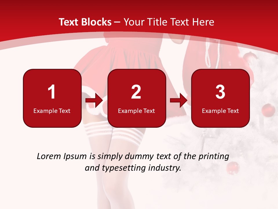 Sensual Portrait Woman PowerPoint Template