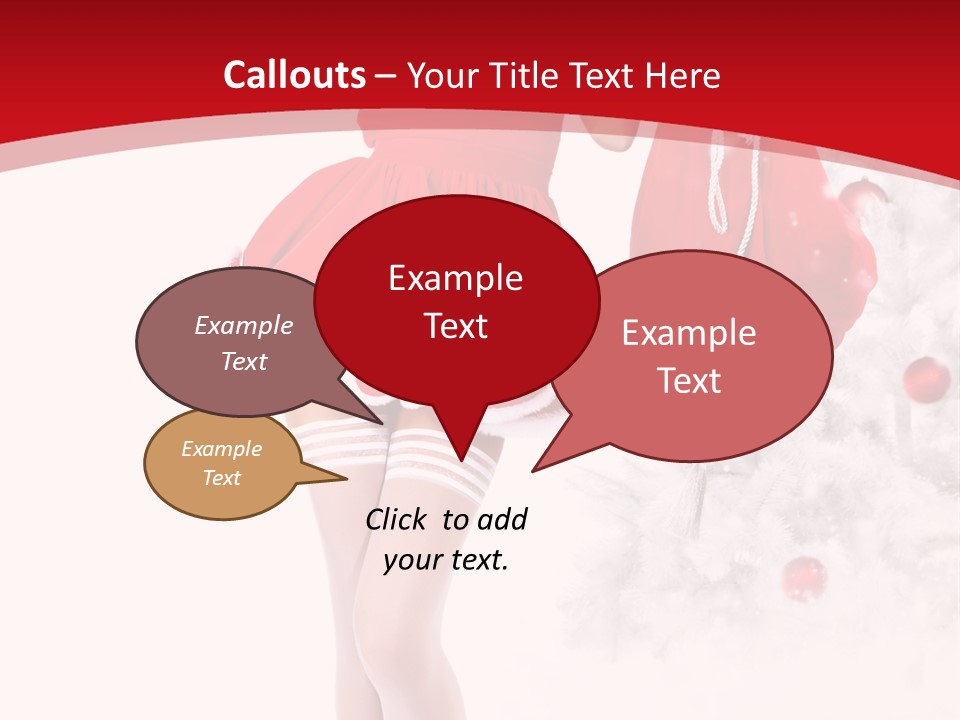 Sensual Portrait Woman PowerPoint Template