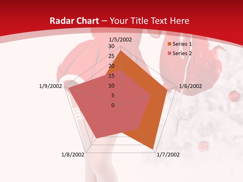 Sensual Portrait Woman PowerPoint Template