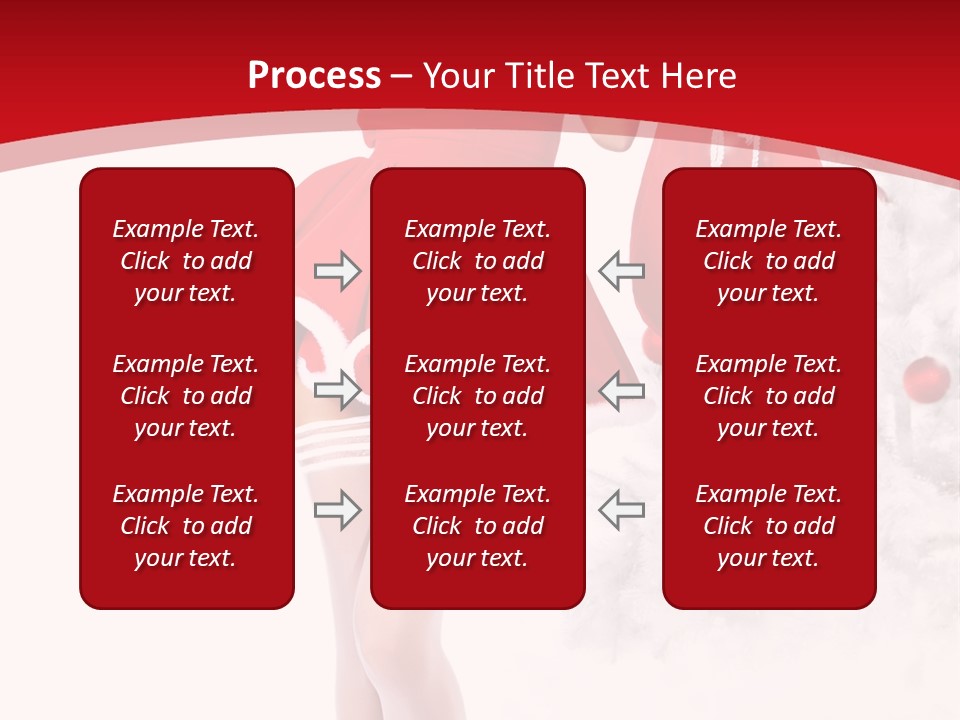 Sensual Portrait Woman PowerPoint Template