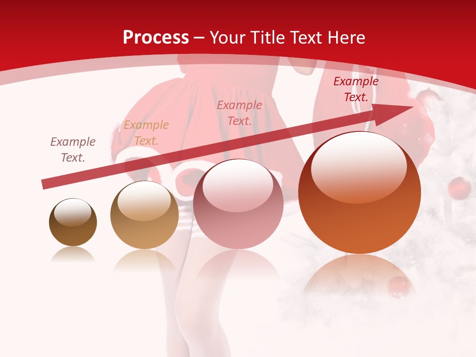 Sensual Portrait Woman PowerPoint Template